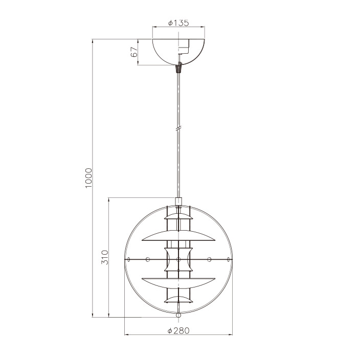 VP GLOBE 28 ペンダントライト｜VERPAN 詳細画像3
