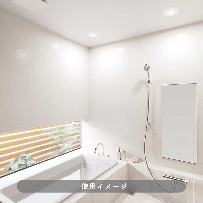 浴室用 Ledダウンライト F125 60w相当 電球色 インテリア照明の通販 照明のライティングファクトリー